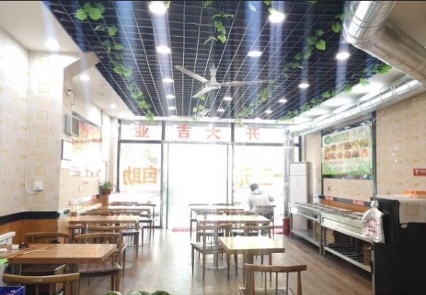 大门脸纯一层饭店出兑