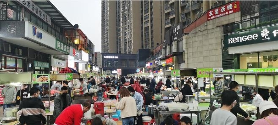 夜市小吃摊位转让