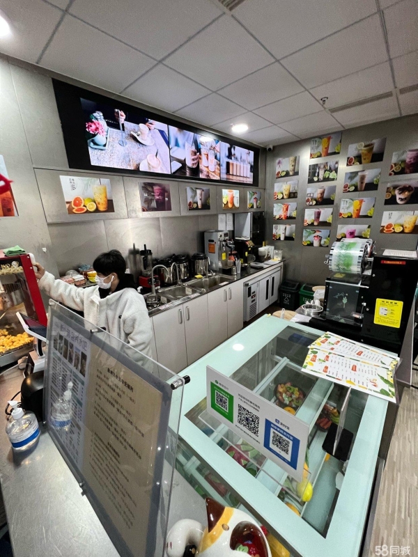 (转让)大厦一层商铺面积如图目前是水吧简餐