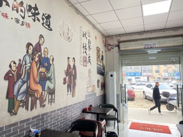 70平东北饺子馆旺铺出租，接手即可营收，可外摆