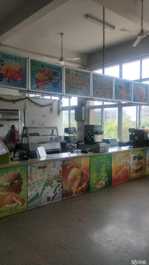 (转让)大学内汉堡炸鸡7年老店，生意稳定，