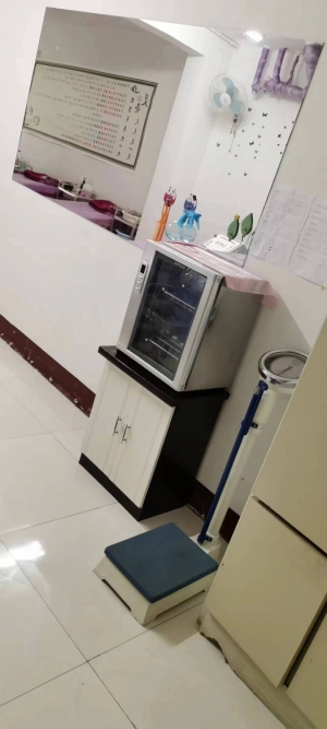 营业中的美容院