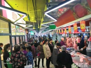 急招！免租4个月！无中介转让费农贸菜市场蔬菜水果摊位商铺