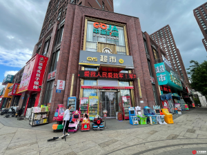 沈阳铁西区四号街地铁口把角超市转让！